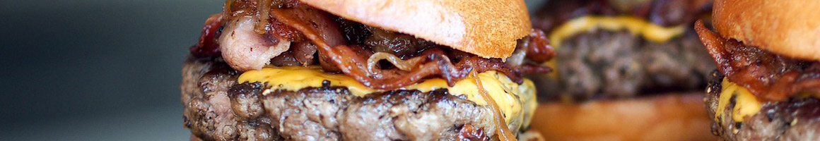 Eating American (New) Burger Pub Food at Half Moon Sports Grill restaurant in Phoenix, AZ.